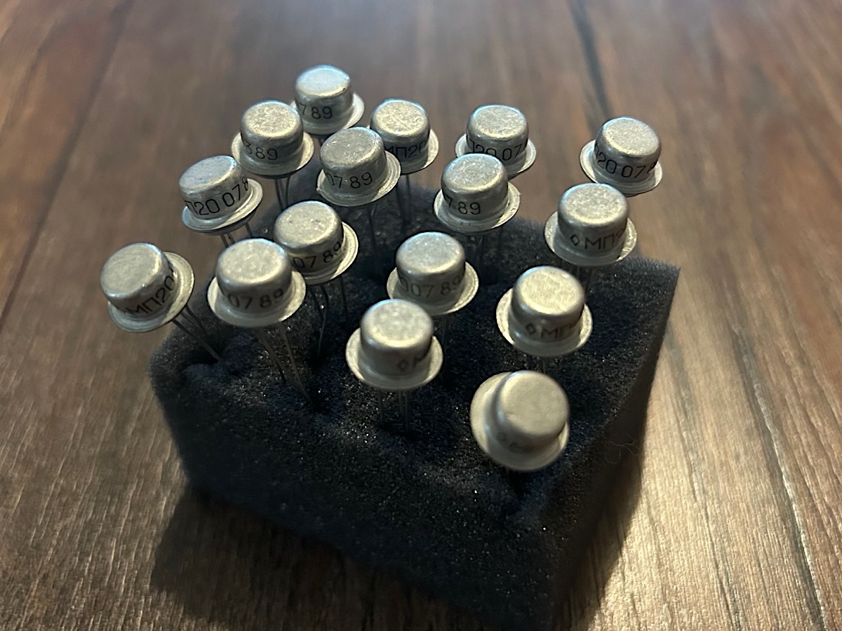 Germanium-Transistoren für Ruhrpott Guitars Pedale
